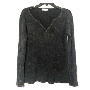 Pink Lily Waffle Knit Top